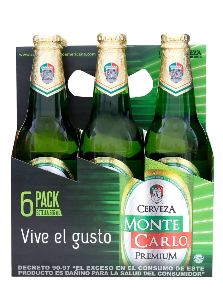 Cerveza Monte Carlo Botella 6 Pack - 2130 ml
