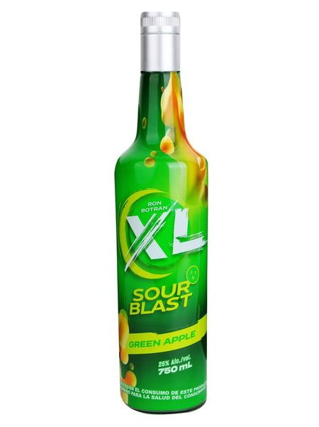 Ron XL Sour Blast Manzana Verde - 750 ml