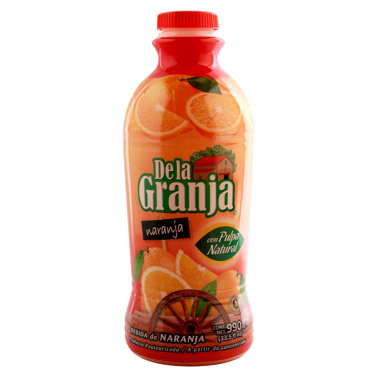 Jugo De la Granja Naranja Con Pulpa - 990 ml