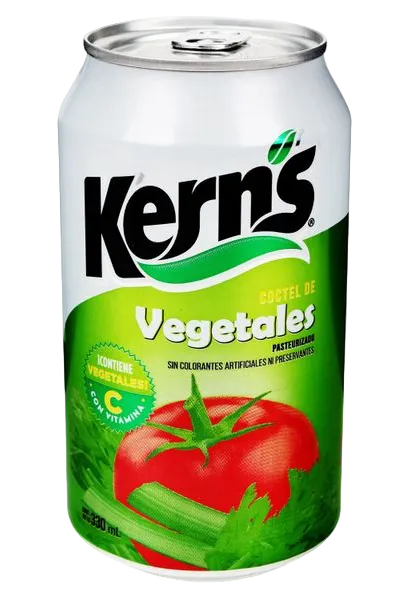 Jugo de Vegetales Kern's - 330 ml (tipo V8, para micheladas)
