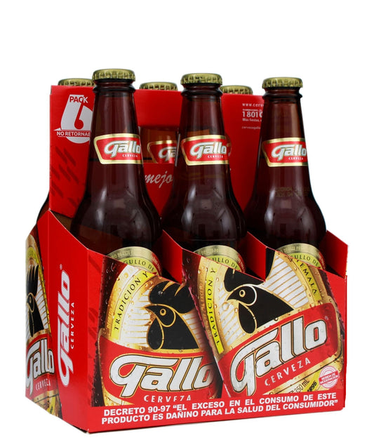 Cerveza Gallo Botella 6 Pack