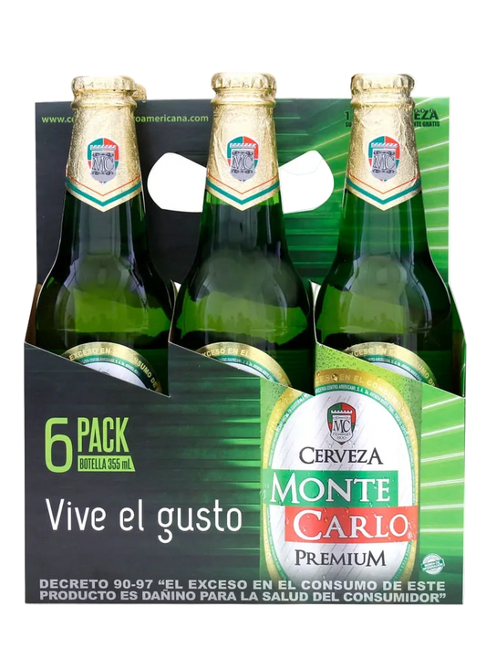 Cerveza Monte Carlo Botella 6 Pack - 2130 ml