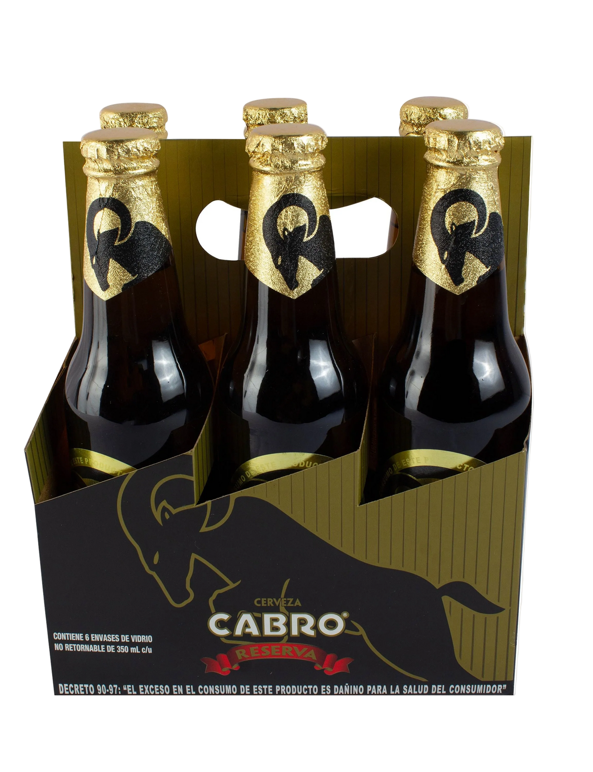 Cerveza Cabro Reserva Botella 6 Pack - 2100 ml