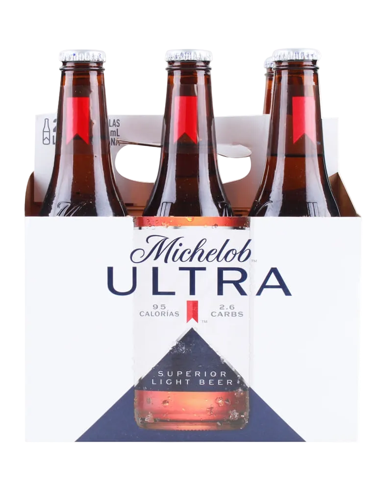 Cerveza Michelob Ultra Botella 6 Pack - 2130 ml