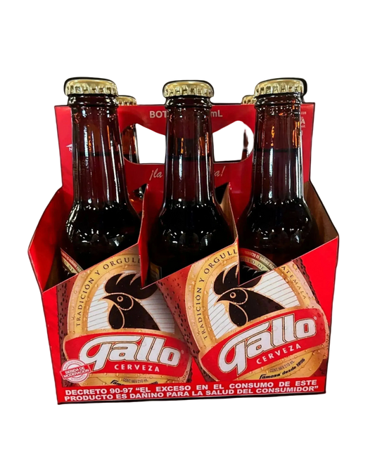 Cerveza Gallito Botella mini 6 Pack