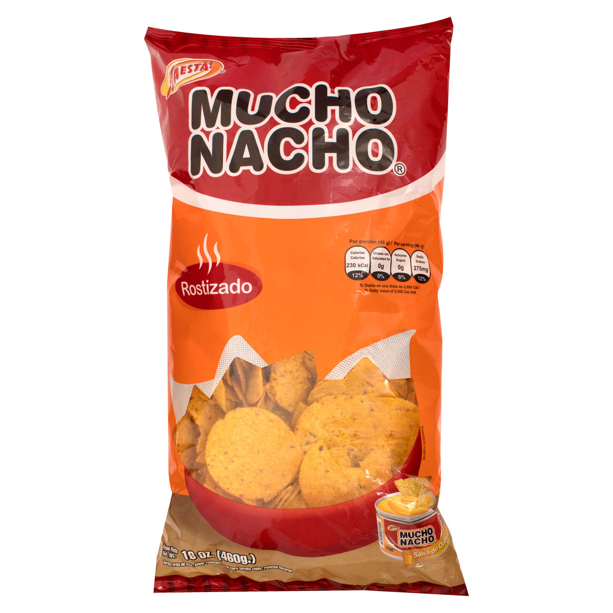 Nachos Yaesta Mucho Nacho Rostizado 390 g