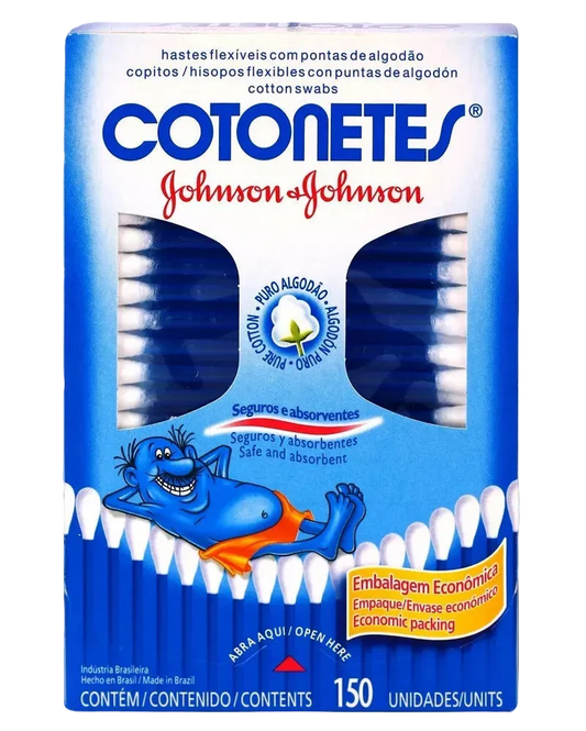 Cotonetes Johnson - 150 Unidades