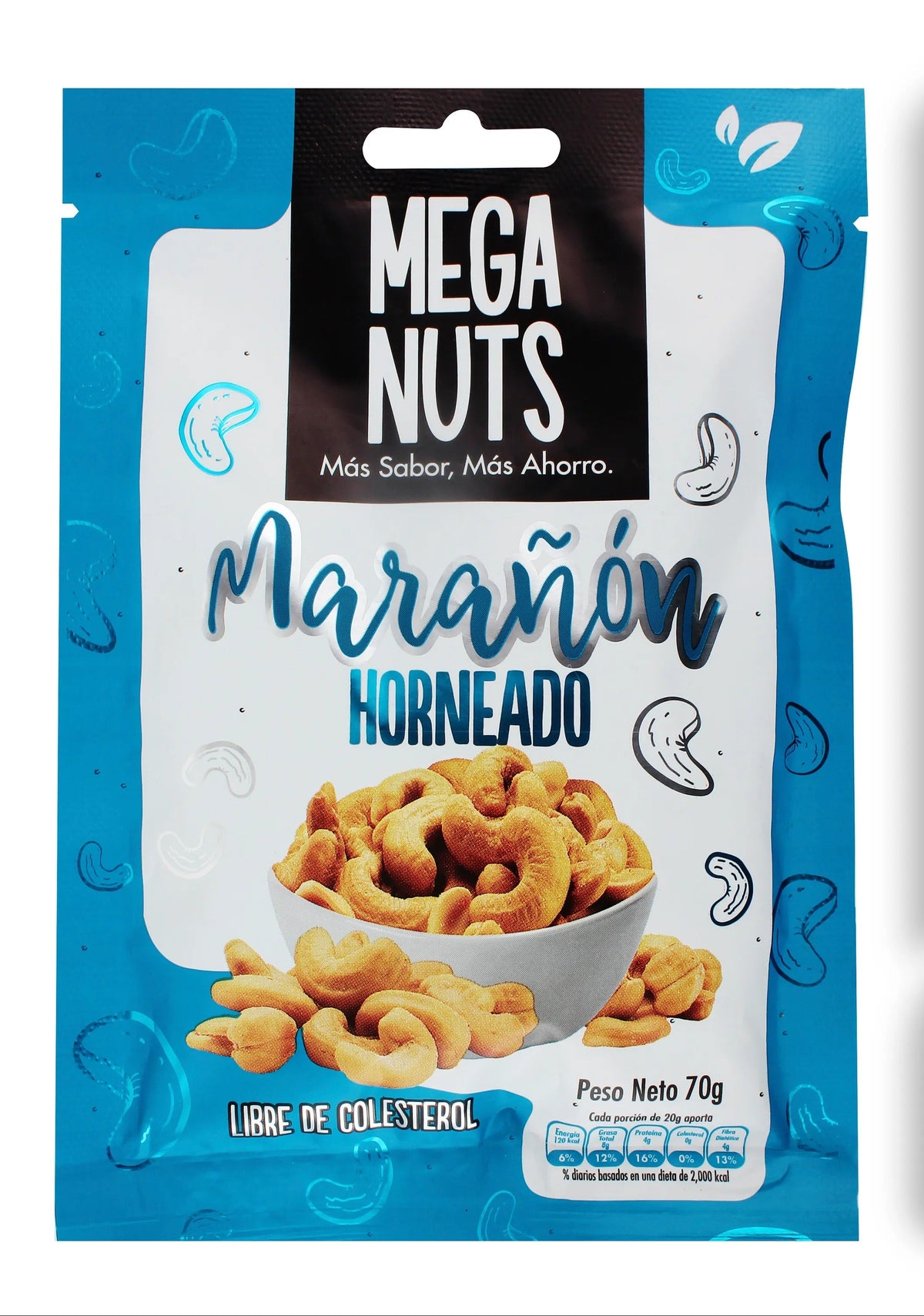 Marañón Mega Nuts Horneado - 70 g