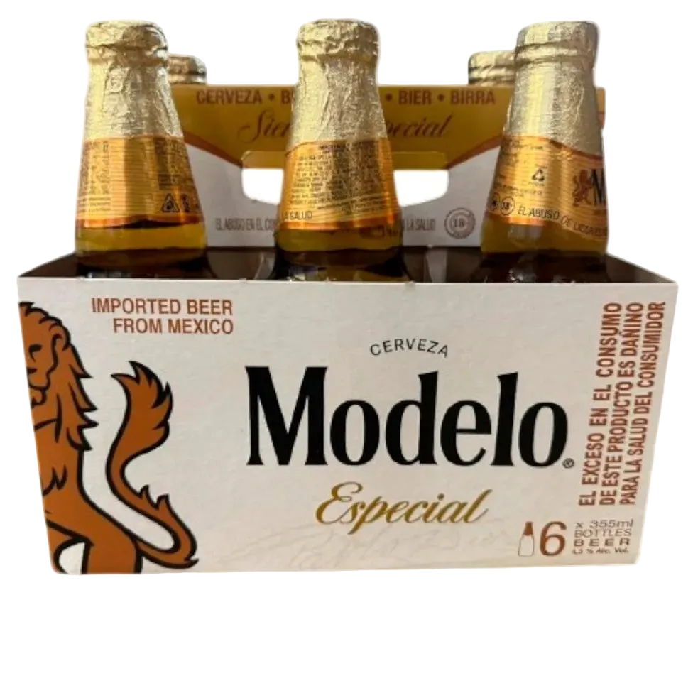 Cerveza Modelo Botella de Vidrio 6 Pack - 2130 ml
