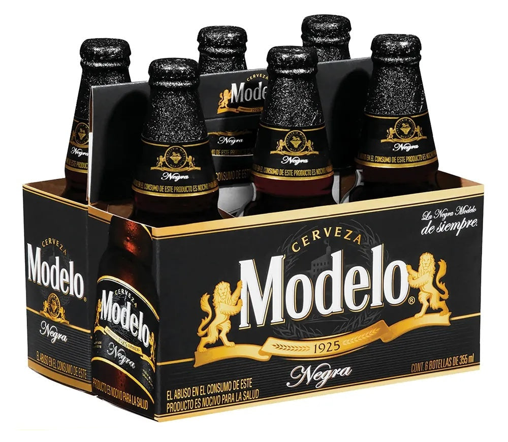 Cerveza Negra Modelo Botella 6 Pack - 2010 ml