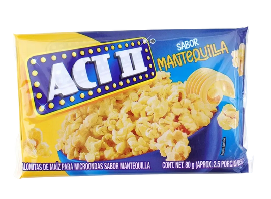 Popcorn Act II Mantequilla - 80 g