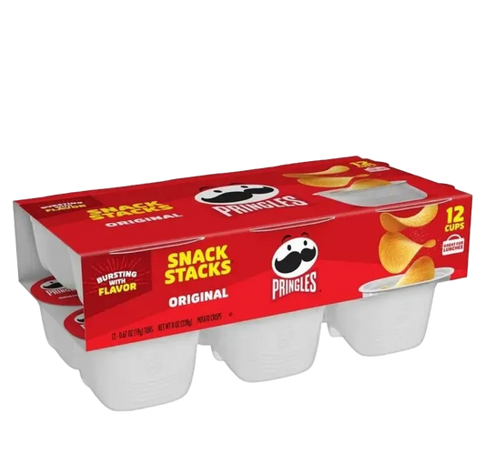 Papas Pringles Muelitas Original 12 Pack - 228 g