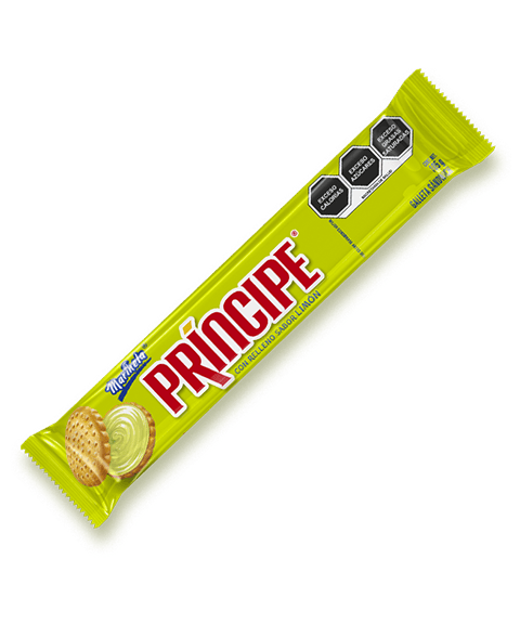 Galleta Marinela Príncipe Limón 8 Pack - 336 g
